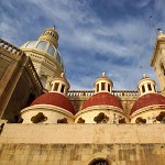 Clocher de l'église ...., Gozo..כנסייה רב ראשית בגוזו